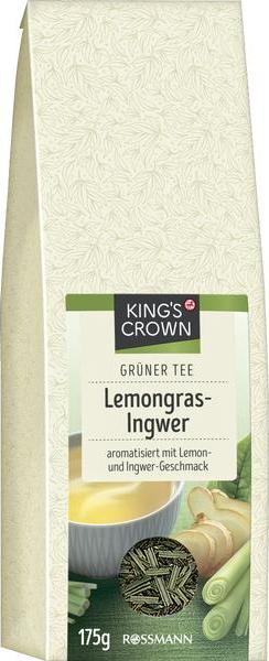 Отзыв на KING'S CROWN Grüner Tee Lemongras-Ingwer из Интернет-Магазина ROSSMANN