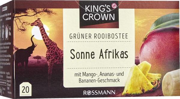 Отзыв на KING'S CROWN Grüner Rooibostee Sonne Afrikas из Интернет-Магазина ROSSMANN