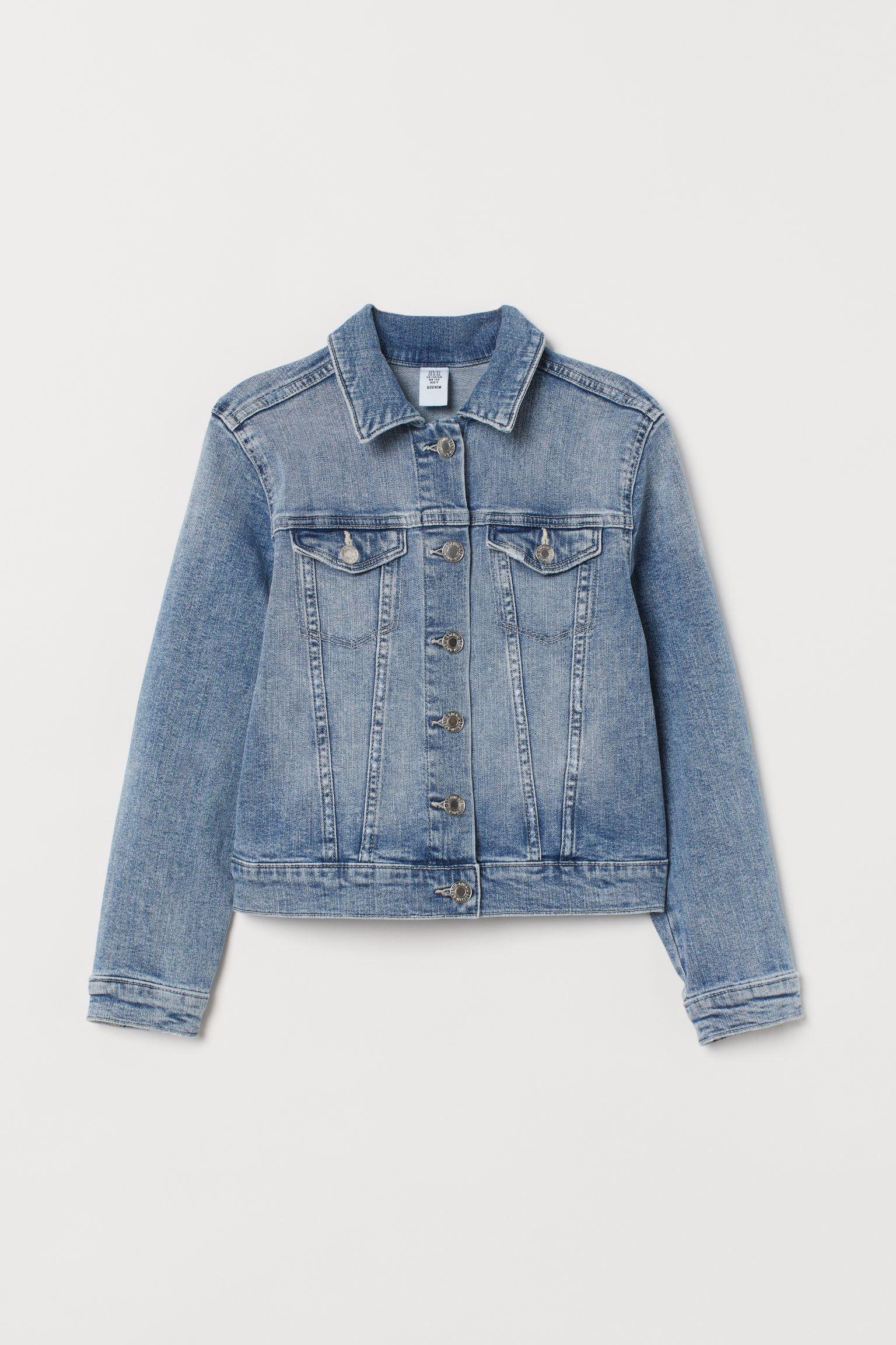 Отзыв на Джинсовая куртка с Стразы из Интернет-Магазина H&M