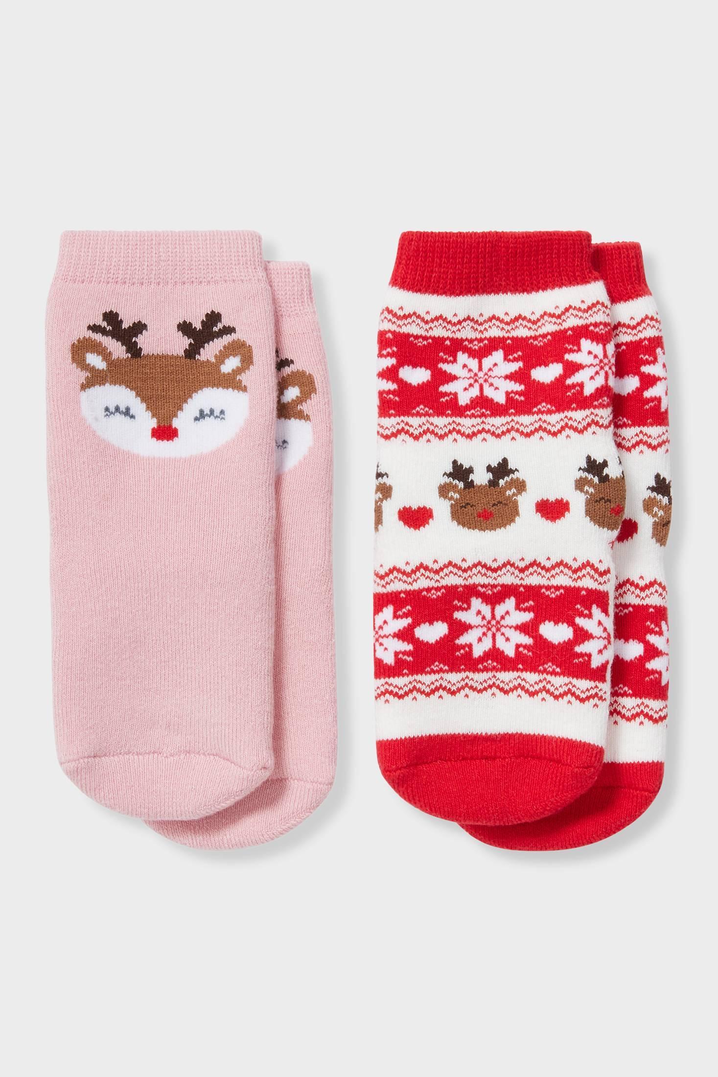 Отзыв на Multipack 2er - Baby-Weihnachts-Anti-Rutsch-Socken из Интернет-Магазина C&A
