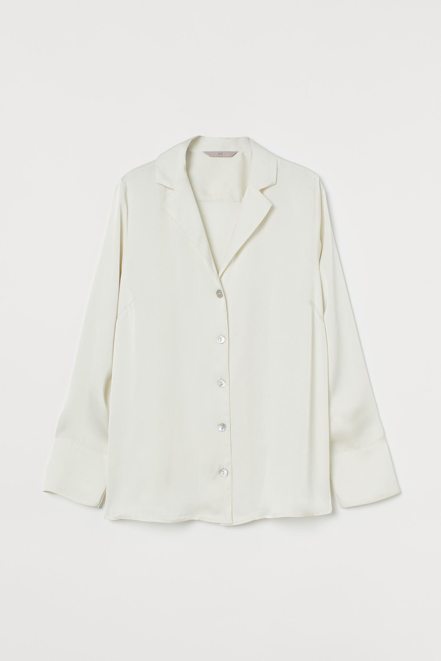 Отзыв на Атласная блузка из Интернет-Магазина H&M