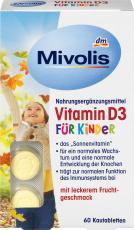 Vitamin D3 für Kinder, Kautabletten 60 St., 51 g