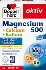 Magnesium 500 + Calcium + Kalium Tabletten 30 St, 69,6 g